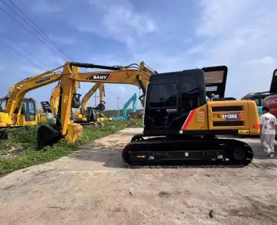 Used SANY 135C Excavator photo 3