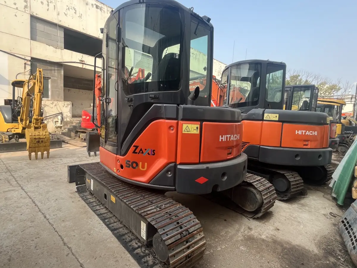 Used Hitachi 50u Mini Excavator photo 1