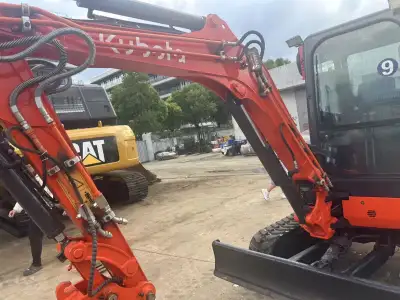 Used Kubota 35 Mini Excavator photo 9