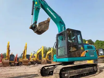 Used Sunward SWE100E Excavator photo 2