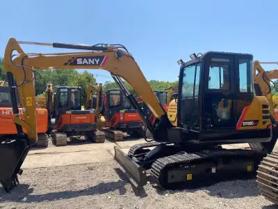 Used SANY 60 Mini Excavator photo 2