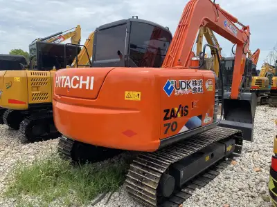 Used Hitachi ZX70 Mini Excavator photo 2