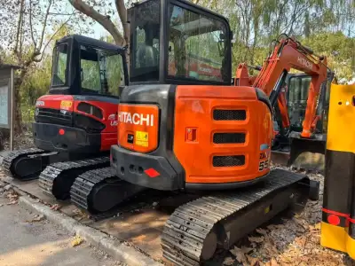 Used Hitachi ZX55 Mini Excavator photo 5