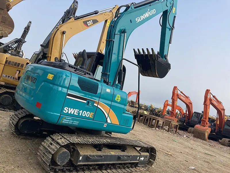 Used Sunward SWE100E Excavator photo 1