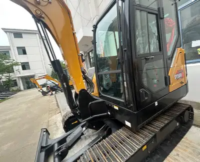 Used SANY SY55U Mini Excavator photo 4