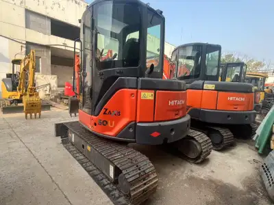 Used Hitachi 50u Mini Excavator photo 7
