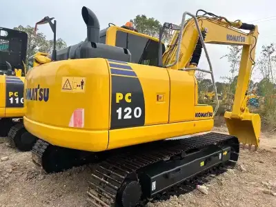 Used Komatsu PC120 Excavator photo 4