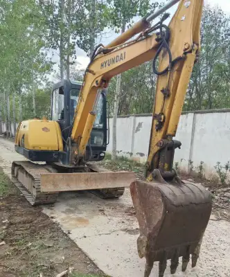 Used Hyundai R55-7 Mini Excavator photo 3