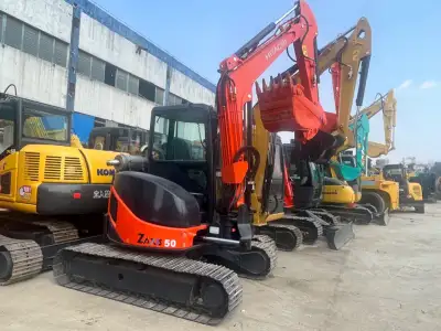 Used Hitachi ZX50 Mini Excavator photo 3