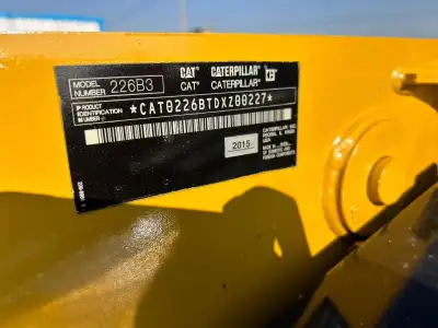 Used Caterpillar 226B Skid Steer Loader photo 7