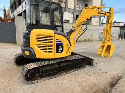 Used Komatsu PC55MR Excavator photo 7