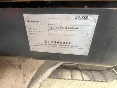 Used Hitachi 120 Excavator photo 8