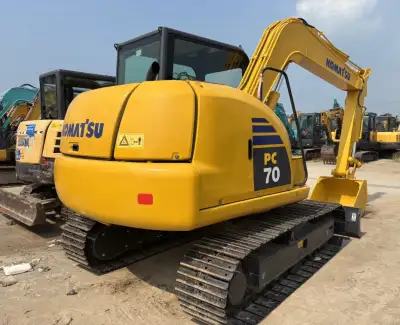 Used Komatsu PC70 Mini Excavator photo 2