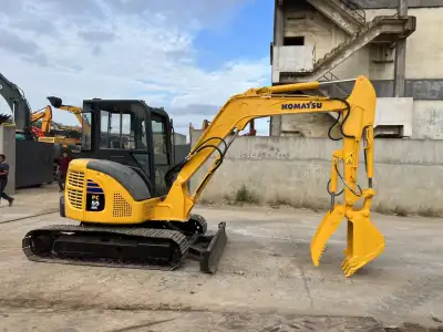 Used Komatsu PC55MR Excavator photo 3