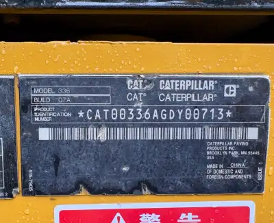 Used Caterpillar 336 Excavator photo 6