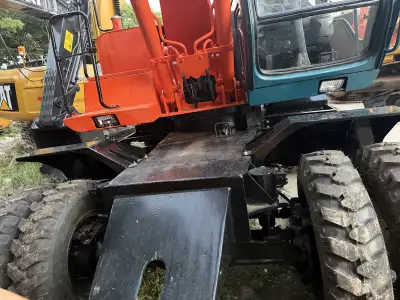 Used Hitachi EX100WD Excavator photo 8