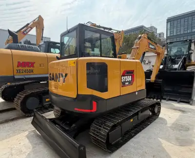 Used SANY 55U Mini Excavator photo 6