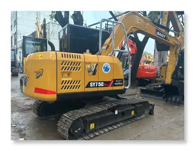 Used SANY SY75C Mini Excavator photo 4