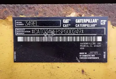 Used Caterpillar 349E Excavator photo 11