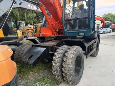 Used Hitachi EX100WD Excavator photo 5