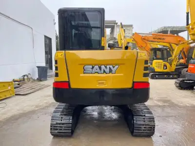 Used SANY SY60C Mini Excavator photo 3