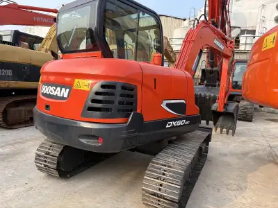 Used Doosan DX60 Mini Excavator photo 9