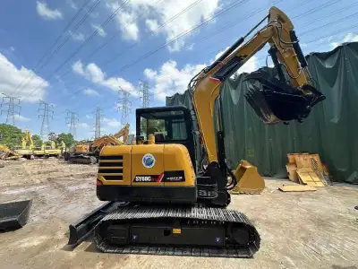 Used SANY SY60C Mini Excavator photo 2