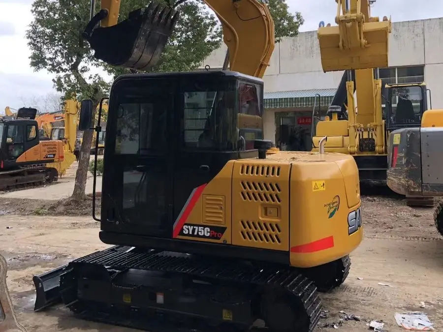 Used SANY SY75C Pro Mini Excavator photo 1
