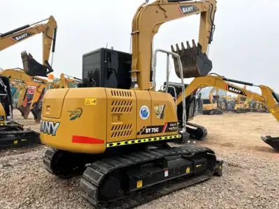 Used SANY SY75C Mini Excavator photo 2