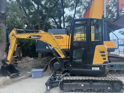 Used SANY SY35U Mini Excavator photo 3