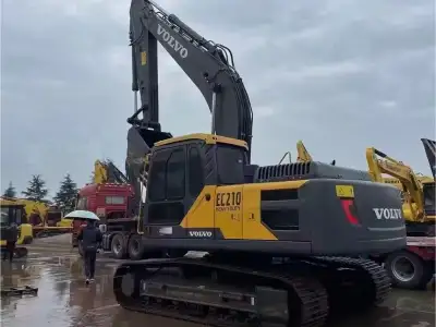 Used Volvo EC210B Excavator