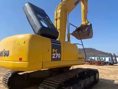 Used Komatsu PC270-7 Excavator photo 2