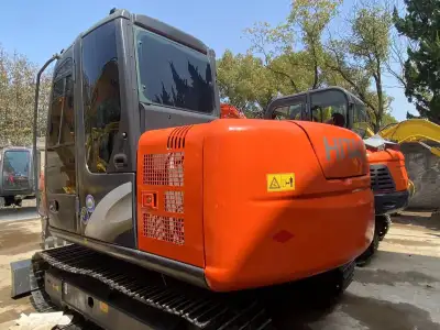 Used Hitachi ZX70 Mini Excavator photo 7