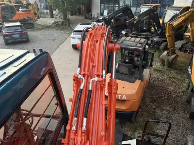 Used Hitachi EX100WD Excavator photo 4
