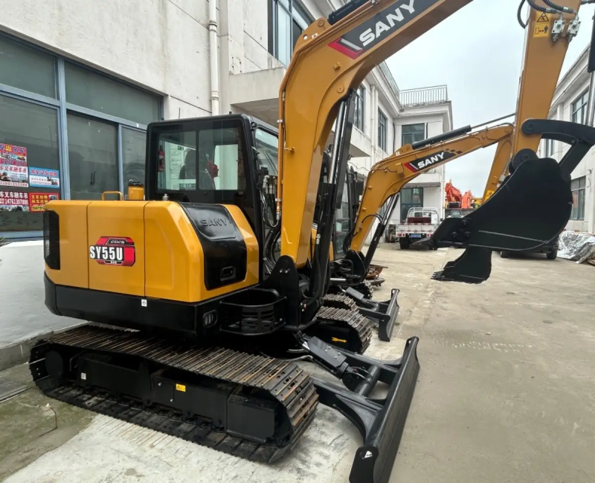 Used SANY SY55U Mini Excavator photo 1