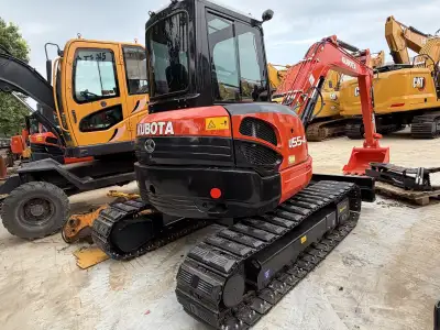 Used Kubota 55 Mini Excavator photo 11