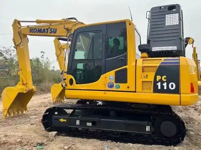 Used Komatsu PC110 Excavator photo 2