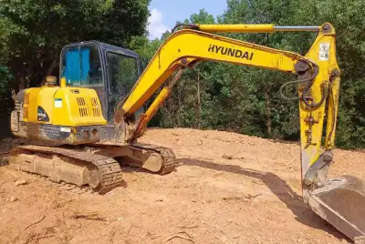 Used Hyundai R55-7 Mini Excavator photo 7