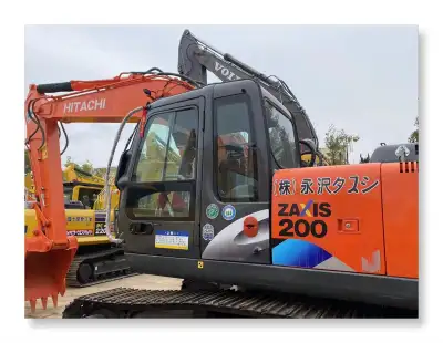 Used Hitachi ZX200 Excavator photo 4