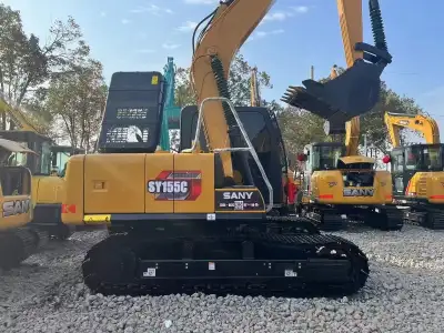 Used SANY SY155C Excavator photo 2