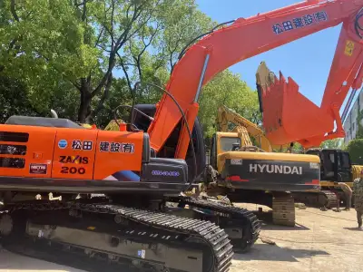 Used Hitachi 200 Excavator photo 3