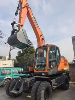 Used Doosan DX150WE Excavator photo 6