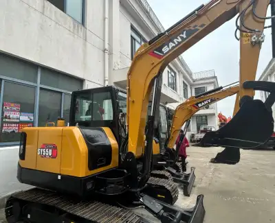 Used SANY SY55U Mini Excavator photo 2
