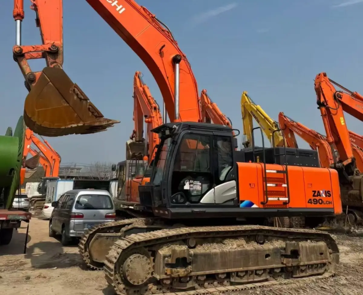 Used Hitachi ZX490 Excavator photo 1