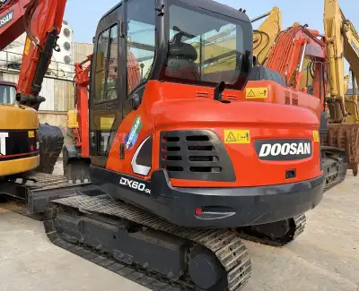 Used Doosan DX60-9C Mini Excavator photo 4