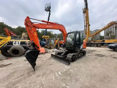 Used Hitachi ZX70 Mini Excavator photo 4