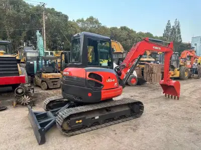 Used Kubota U55-4 Mini Excavator photo 5