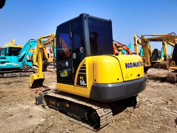 Used Komatsu PC56 Excavator photo 1
