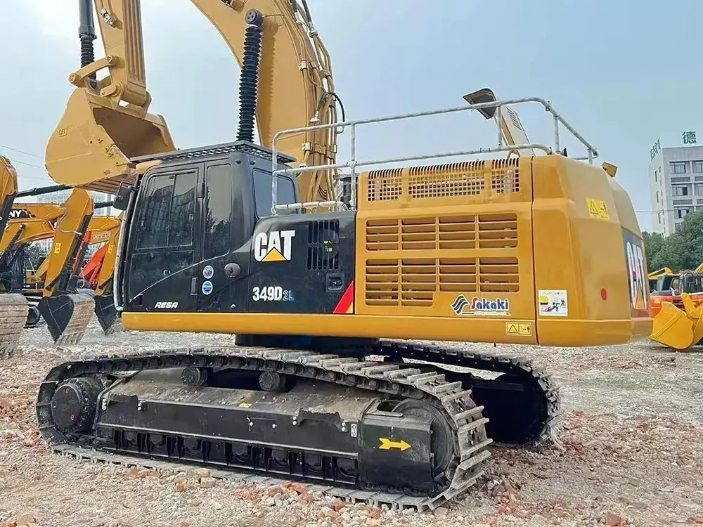 Used Caterpillar 349D2 Excavator photo 1