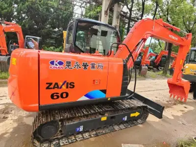 Used Hitachi ZX60 Mini Excavator photo 3